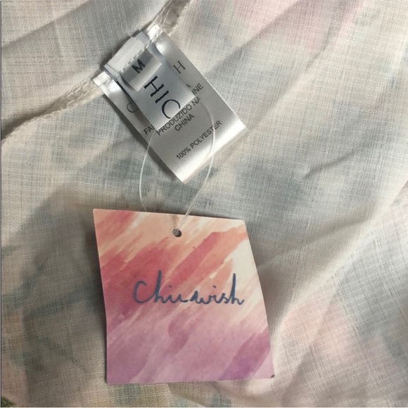 CHICWISH ONLY IN DREAMS FLORAL BUTTON DOWN MAXI DRESS M - Picture 8 of 8